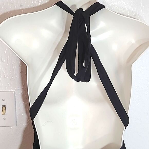 Cupshe One-piece Bathing Suit, Black, Size Medium, NWOT - Picture 6 of 10